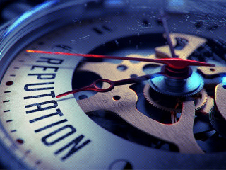 Reputation on Pocket Watch Face.