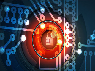 Cyber security and information or network protection. Future tec