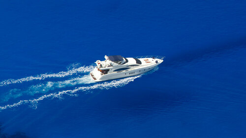 Luxury yacht