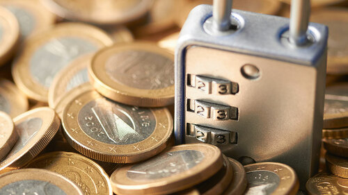 coins with lock