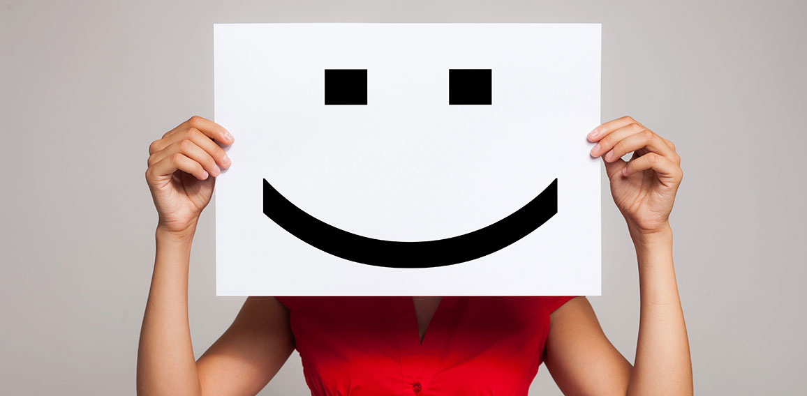 Smiling emoticon