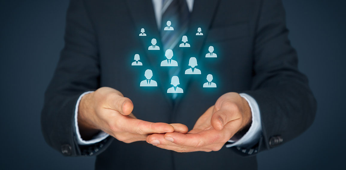 Customer care and management concept