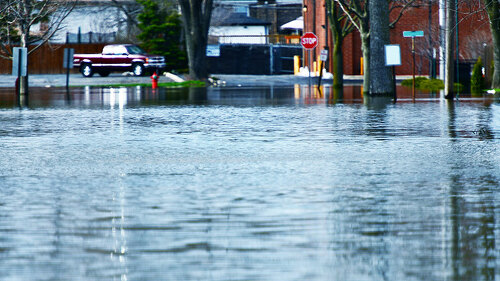 Deep Flood Water