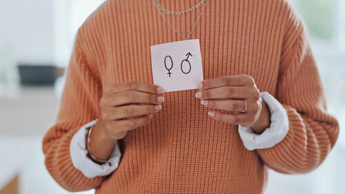 Gender equality, business woman with paper for equal pay, face and protest with feminism and equality in the workplace. Professional for fair opportunity, portrait and income equity with human rights