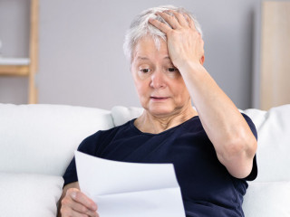 Portrait Of A Sad Young Woman Reading