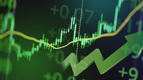 Stock market graph trading analysis investment financial, stock