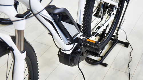 Charge battery electric bike