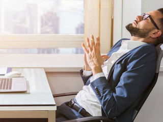 Businessman Relaxing