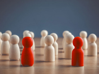 One woman and one man were chosen by the people. Human Resources