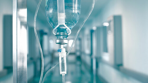 Intensive therapy with intravenous drugs in iv Drip
