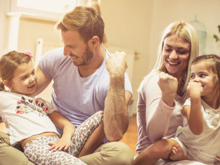 We are a strong and happy family.