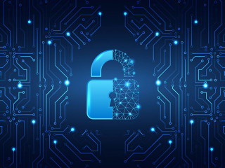 Internet security technology concept for business. Confidential