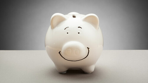 Piggy Bank - Expressions - Happy