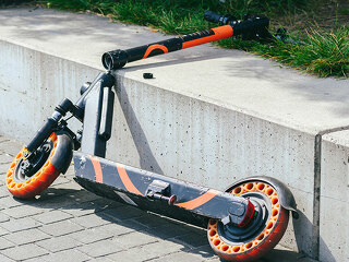 Broken scooter, Oslo, Norway