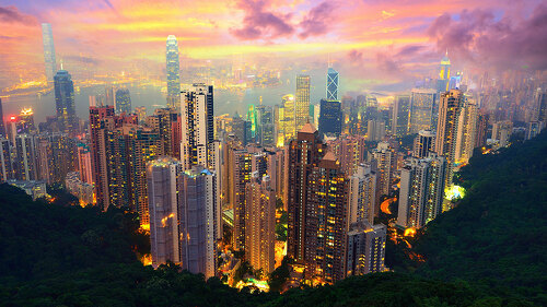 Hong Kong from Victoria Peak