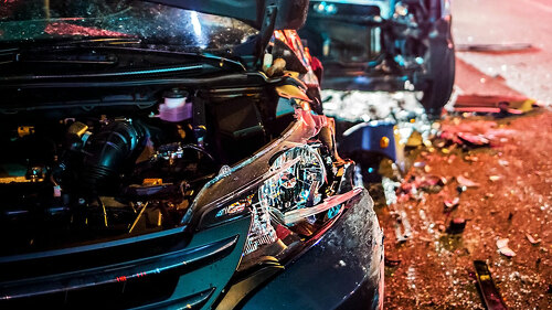 Car Crash with police