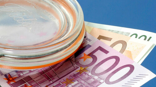 Geld im Einweckglas 2