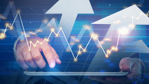 Technology and finance concept