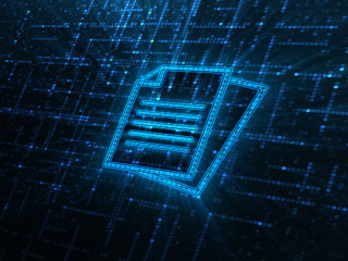 Document Management Data System Business Technology Concept