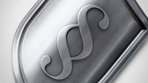 Paragraph sign on protection shield