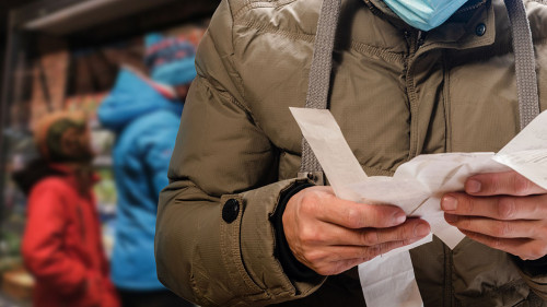Shopping during pandemic