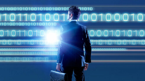 Digital transformation concept.
