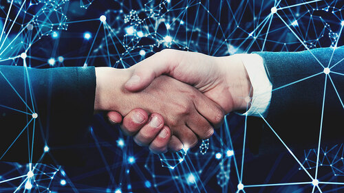 Concept of internet handshake over internet network