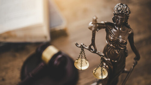 Law theme, mallet of the judge, law enforcement officers, eviden