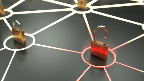 Critical network vulnerability concept