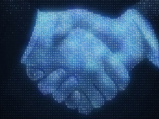 Binary code handshake