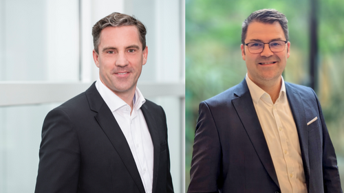 Dr. Claus Hunold, designierter Vorstand für Vertrieb und Marketing (links) und Sascha Quillet, designierter Vorstand für Digitalisierung und Technik