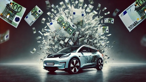 Die Kfz-Versicherungsprämien steigen 2024 kräftig, besonders für Elektro- und Hybridfahrzeuge (Symbolbild).