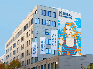 Das Hauptverwaltung der IDEAL in Berlin; unweit vom Checkpoint Charlie.