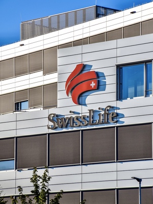 Swiss Life-Gebäude in Garching bei München.