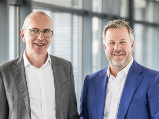 Dr. Andreas Eurich und Oliver Schoeller, Vorstandsvorsitzende der BarmeniaGothaer