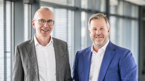 Dr. Andreas Eurich und Oliver Schoeller, Vorstandsvorsitzende der BarmeniaGothaer
