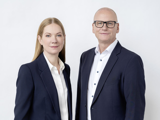 Petra Walter und Martin Wanders bilden das Führungsduo der neuen DFP.