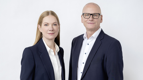Petra Walter und Martin Wanders bilden das Führungsduo der neuen DFP.