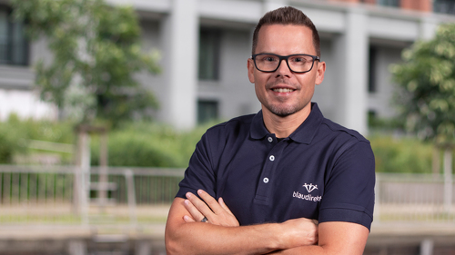 Sasha Justmann ist CTO der blau direkt GmbH