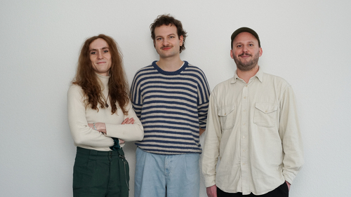 Elli Wolf (CTO), Felix Koepp (CPU) und Simon Moser (CEO)