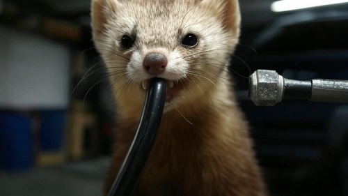 Die deutschen Versicherer warnen vor Marderschäden.
