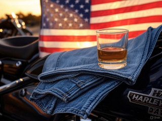 Whiskey, Jeans und Harley-Davidson-Motorräder – ab April treten die zuvor ausgesetzten Gegenzölle auf amerikanische Produkte wieder in Kraft (Symbolbild).