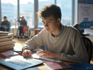 Abiturienten stehen vor einer stressigen Prüfungsphase – doch auch die Absicherung der eigenen Arbeitskraft sollte frühzeitig bedacht werden.