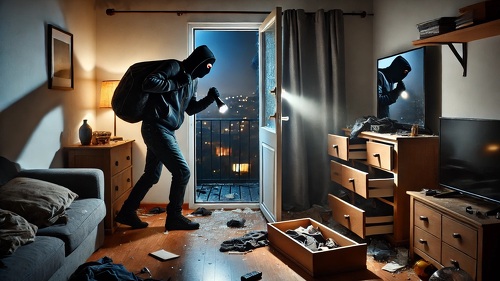 2024 zahlten deutsche Versicherer 350 Millionen Euro für rund 90.000 Einbrüche.