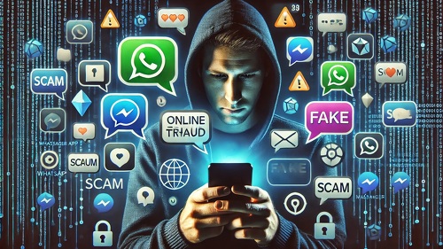 Die Betrugsmaschen von Cyberkriminellen zielen zunehmend auf messenger-Dienste ab (Symbolbild).