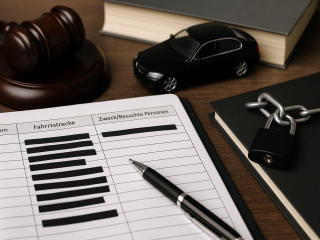 Umfangreiche Schwärzungen im Fahrtenbuch sind unzulässig.