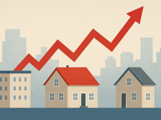 Immobilienpreise steigen zum ersten Quartal 2025 an