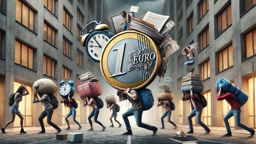 Die junge Generation wird massive Beitragslasten zu schultern haben.