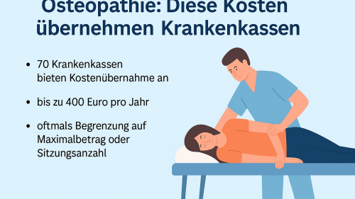 Osteopathie bleibt eine attraktive Zusatzleistung – aber mit stark differenzierter Umsetzung in der GKV.