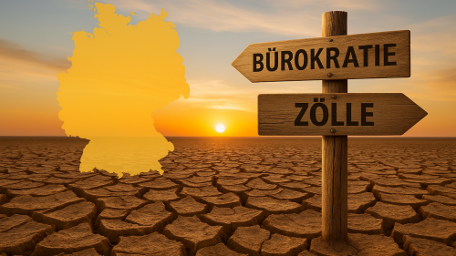 Die Krisenstimmung in der deutschen Wirtschaft bleibt erhalten.